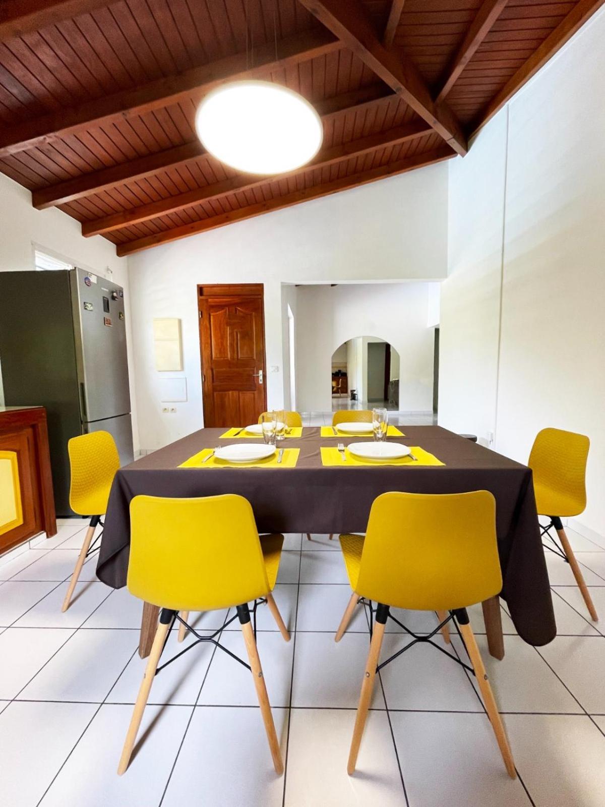 La Villa Ixora, Magnifique Villa Avec Piscine Les Abymes Bagian luar foto