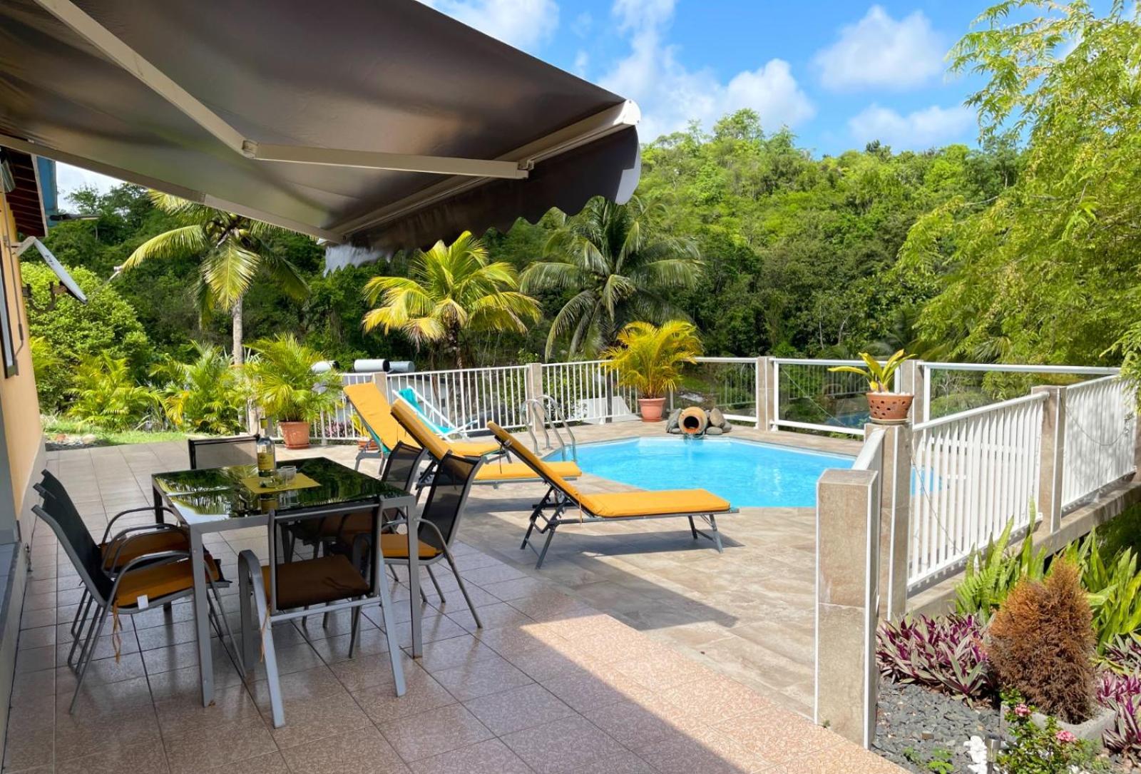 La Villa Ixora, Magnifique Villa Avec Piscine Les Abymes Bagian luar foto